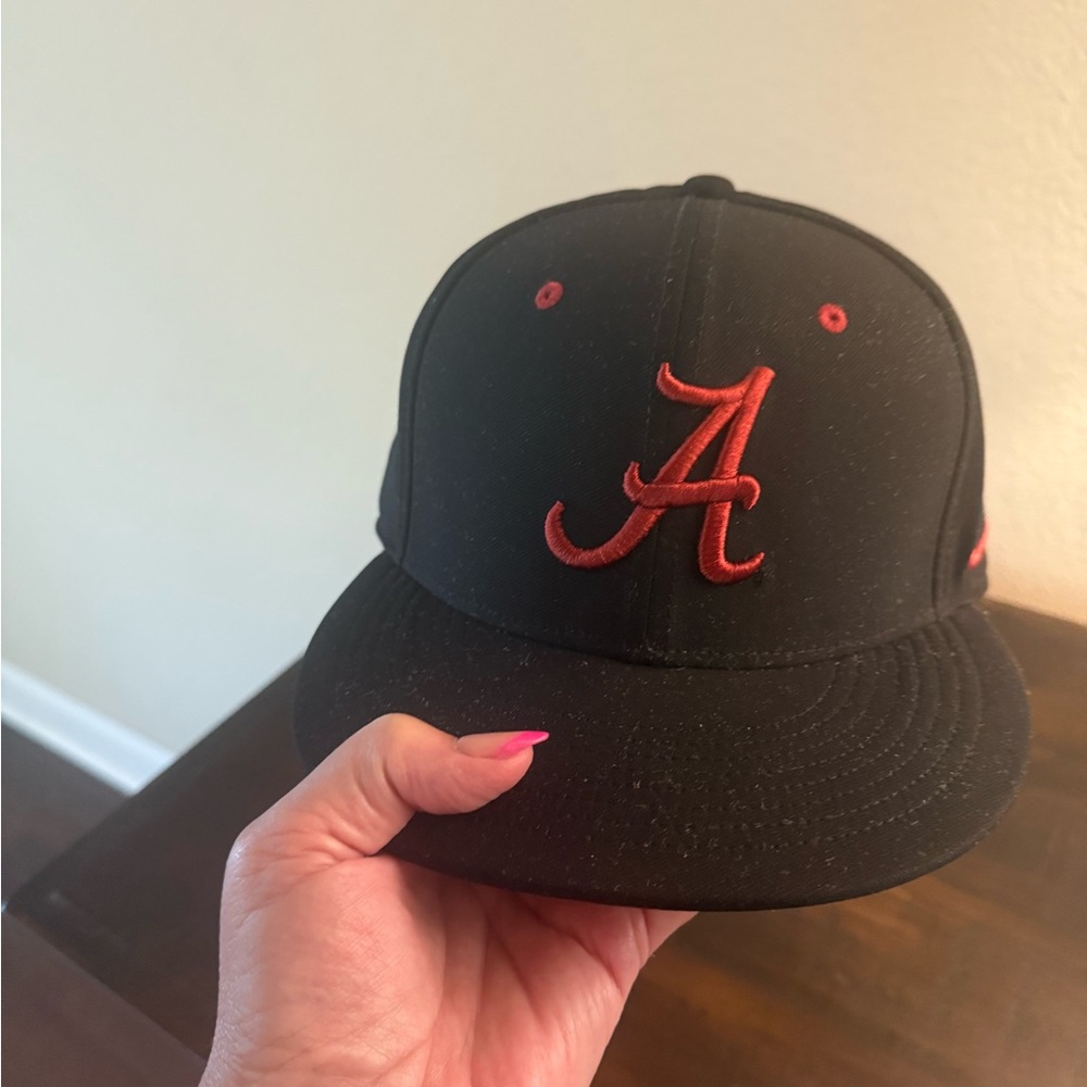 Alabama Black and Red Dri-FIT Cap